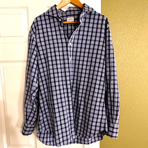 Blue check shirt from Hamilton - Picture 1 of 2
